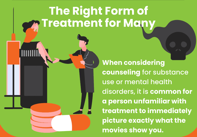 The right form of treatment for many.